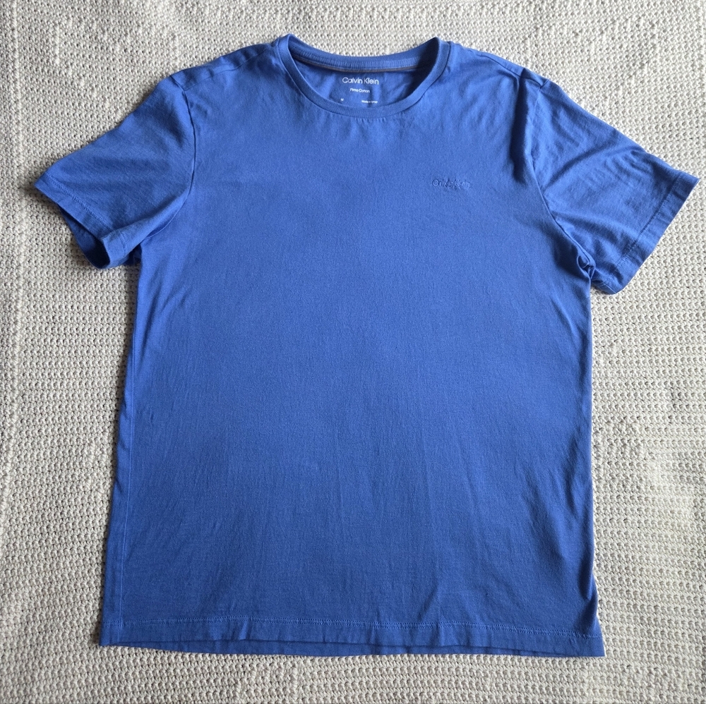Calvin Klein Classic Blue Short Sleeve Tee